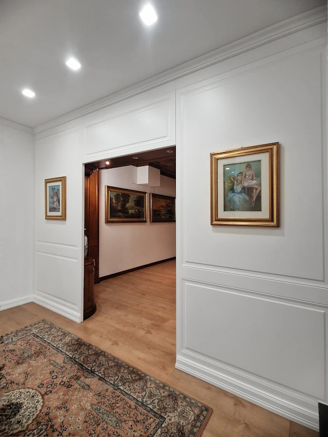 Boiserie riquadrature leggere